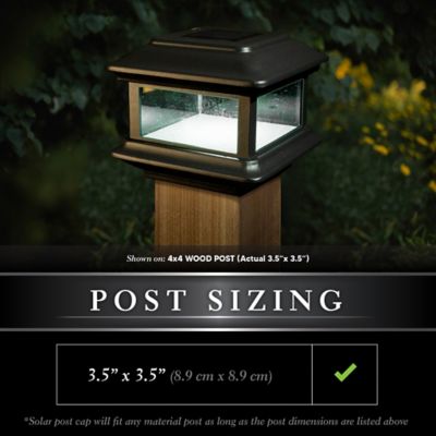 Image showing  Colonial Solar Post Cap SLO88