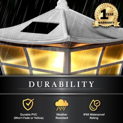 Image showing 5 th Classy Caps Ambience Solar Post Cap, SLO92