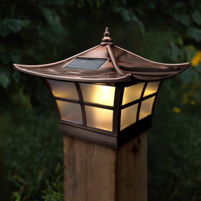 Image showing  6-Lumen Ambience Solar Post Cap