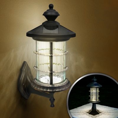 Image showing  100-Lumen Hampton Solar Post Cap