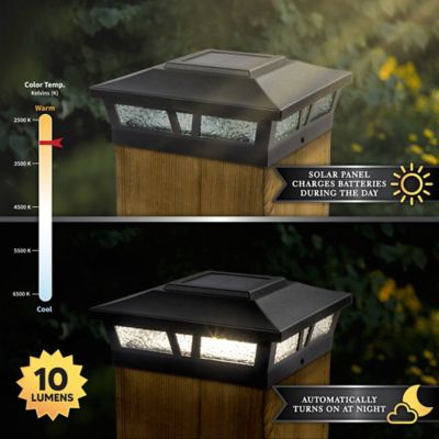 Image showing  10-Lumen Oxford Solar Post Cap, SLX772B