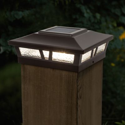 Image showing  10-Lumen Oxford Solar Post Cap, SLX772C