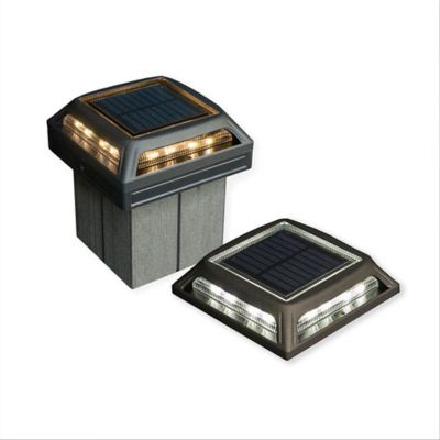 Classy Caps 25-Lumen Muskoka Solar Post Path and Dock Light