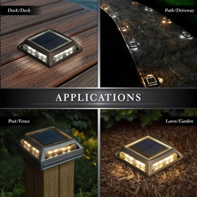 Image showing  25-Lumen Muskoka Solar Post Path and Dock Light