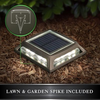 Image showing 7 th Classy Caps 25-Lumen Muskoka Solar Post Path and Dock Light