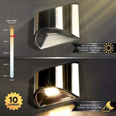 Image showing  Stainless Steel Deck & Wall Light DLS900