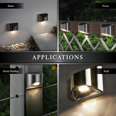 Image showing  Stainless Steel Deck & Wall Light DLS900