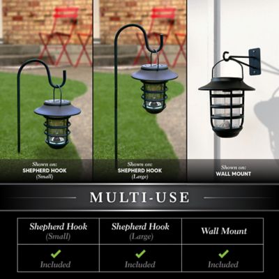 Image showing  10-Lumen Nottingham Solar Hanging Coach Light