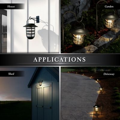 Image showing  10-Lumen Nottingham Solar Hanging Coach Light