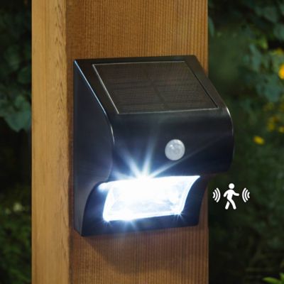 Image showing  40-Lumen Solar Motion Sensor Deck and Wall Light