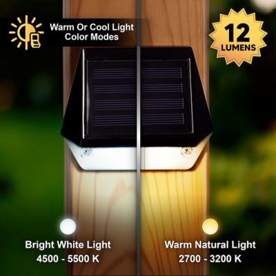 Image showing 8 th Classy Caps 12-Lumen Aluminum Deck and Wall Light, SL178