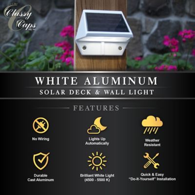 Image showing 5 th Classy Caps Aluminum Deck & Wall Light, SL179