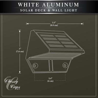 Image showing 6 th Classy Caps Aluminum Deck & Wall Light, SL179