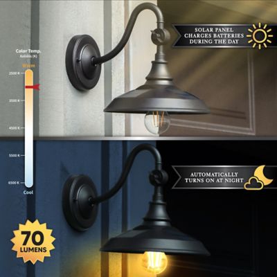 Image showing  70-Lumen Solar Barn Light