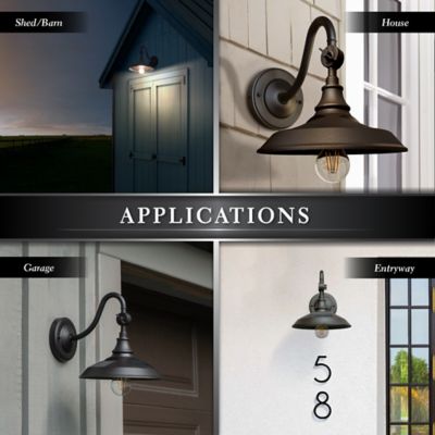 Image showing  70-Lumen Solar Barn Light