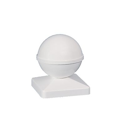 Classy Caps 4 in. x 4 in. Ball PVC Post Cap