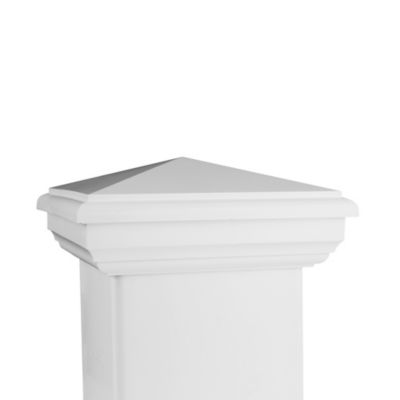 Image showing  4 in. x 4 in. New England PVC Post Cap