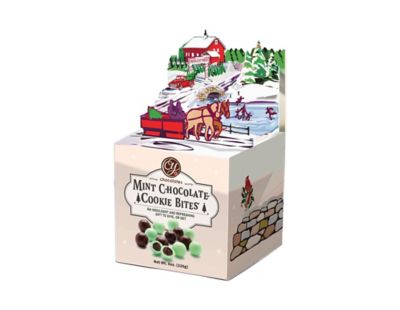 CY Chocolates 3D Box with Mint Cookie Bites, CYC7135WTS
