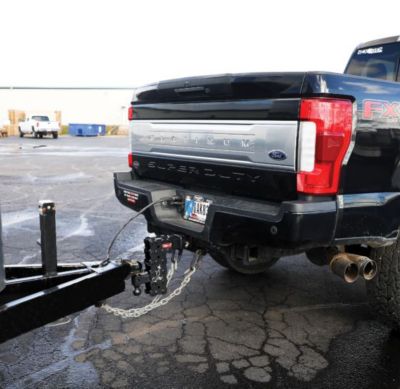 Image showing  2-1/2 in. Receiver Solid Shank Phantom-X Hitch with GH-051 Dual-Ball Mount, 7.5 in. Drop, 16,000 lb. Capacity