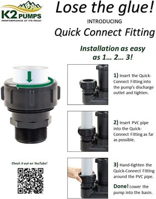Image showing  1-1/2 in. Quick-Connect Fitting, AQC150K