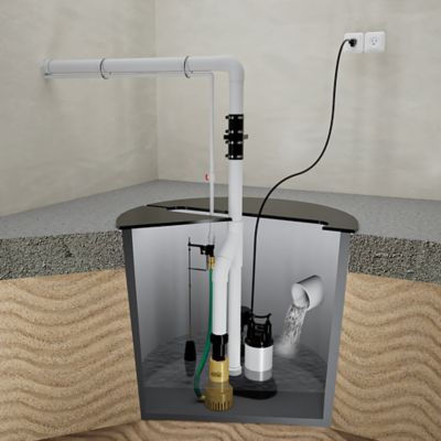 Image showing 7 th K2 Pumps Water Powered Backup Sump Pump, 11.7 GPM