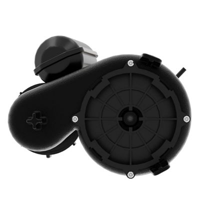 Image showing 6 th K2 Pumps 3/4 HP Cast Iron Effluent Pump with Piggyback Tethered Float Switch, SWF07501TPK