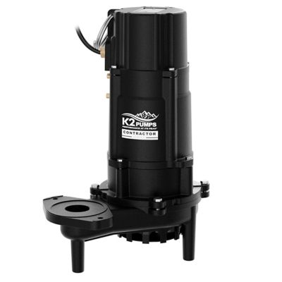 Image showing  1/2 HP Contractor Series Cast Iron Effluent Pump, 115 Volt, SWF05004K