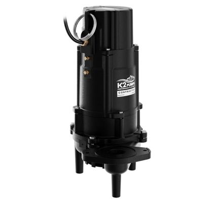 Image showing  1 HP Contractor Series Cast Iron Effluent Pump, 230 Volt, SWF10004K
