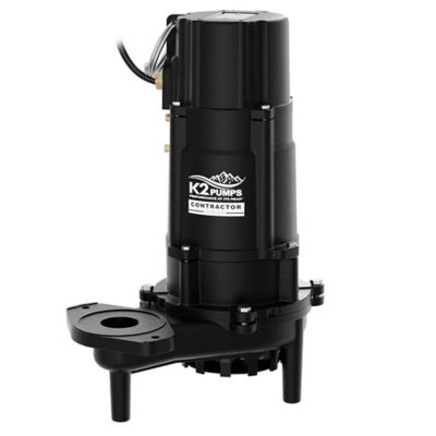 Image showing  1 HP Contractor Series Cast Iron Effluent Pump, 230 Volt, SWF10004K
