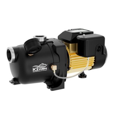 K2 Pumps 3/4 HP 115/230V Electric Thermoplastic Shallow Well Jet Pump, 9.2 GPM, Lead-Free