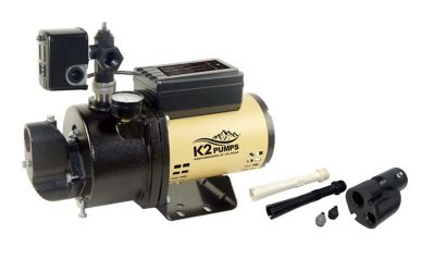 K2 Pumps 3/4 HP Convertible Jet Pump with Multi-Function Diagnostic Capabilities, WPD07502K