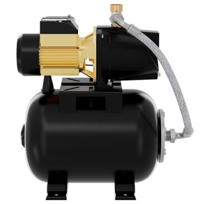 Image showing  1/2 HP 115/230V Electric Shallow Well Jet Pump and Tank System, 7 GPM, Lead-Free