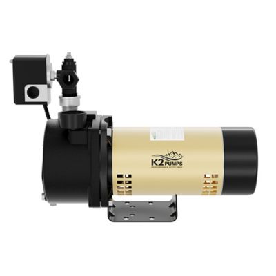 Image showing  3/4 HP 115/230V Electric Cast Iron Convertible Jet Pump, 20 GPM, Lead-Free