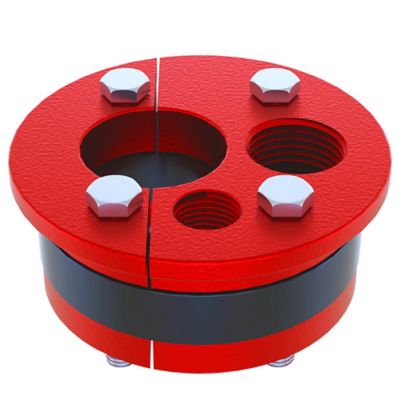 Image showing  4 in. 1-1/4 in. Single Drop Well Seal