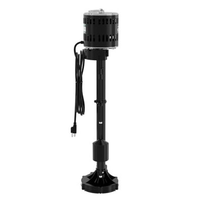 Image showing 5 th K2 Pumps 1/3 HP 115V Electric Thermoplastic Pedestal Sump Pump, 59.2 GPM