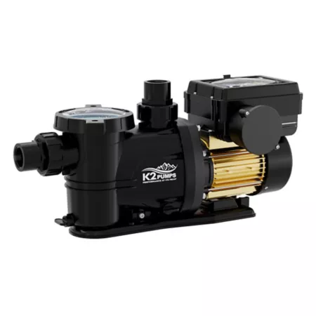 K2 Pumps Thermoplastic Variable Speed Electric Swimming Pool Pump 1 HP 230V 72 GPM Utility Pumps