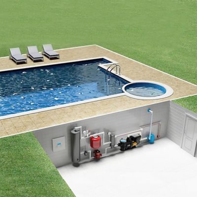 Image showing  1-1/2 HP 230V Thermoplastic Variable Speed Pool Pump