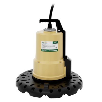 Image showing  1/4 HP 115V Electric Pool Cover Utility Pump, 30 GPM