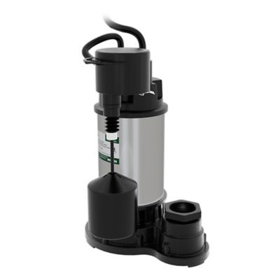 Image showing 5 th K2 Pumps 1/2 HP Stainless Steel Sump Pump with Direct-In Vertical Switch, SPS05001VDK