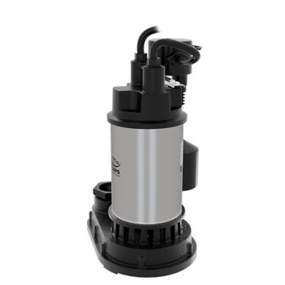 Image showing 6 th K2 Pumps 1/2 HP Stainless Steel Sump Pump with Direct-In Vertical Switch, SPS05001VDK