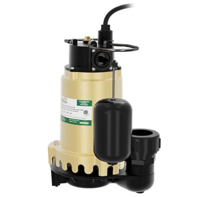 Image showing  1/3 HP Cast Iron Sump Pump with Snap Action Switch, SPI03302K