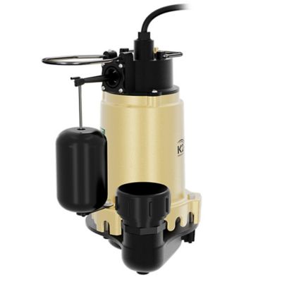 Image showing 6 th K2 Pumps 3/4 HP 115V Electric Cast Iron Sump Pump with Snap Action Switch, 87 GPM
