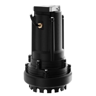 Image showing 6 th K2 Pumps 3/4 HP 115V Electric Contractor Series Cast Iron Sump Pump, 65 GPM, Piggyback Tethered Switch