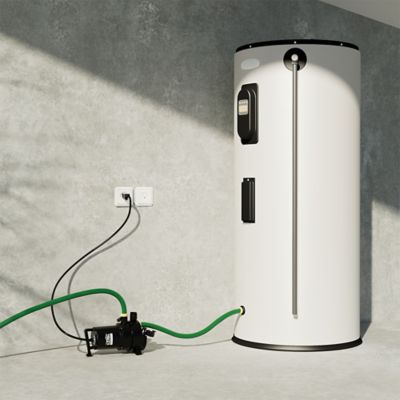 Image showing  1/4 HP 115V Thermoplastic Harsh Duty 2-in-1 Utility Pump, Contractor Series