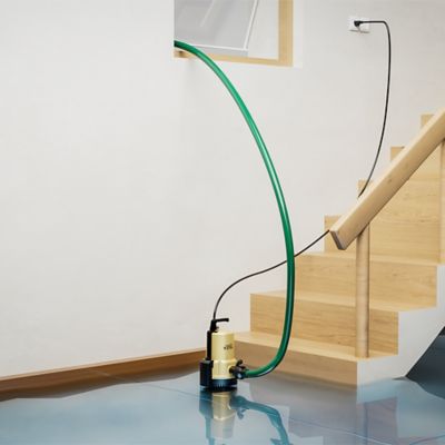 Image showing  1/4 HP 115V Thermoplastic Automatic Submersible Utility Pump