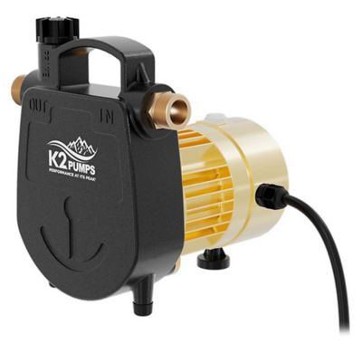 K2 Pumps 1/2 HP 115V Electric Cast Iron Non-Submersible Transfer Pump, 25 GPM