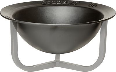 Image showing  33.75 in. Medium Wood-Burning Fire Pit with Tripod Stand- Bundle