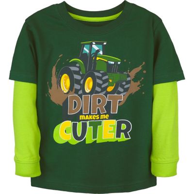 John Deere Long Sleeve T-Shirt, Green