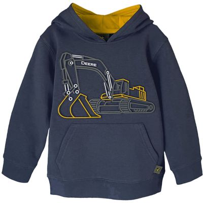 John Deere Toddler Boys' Pullover Fleece Hoodie