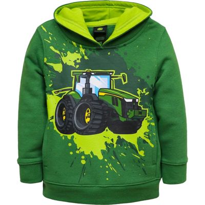 John Deere Pullover Fleece Hoodie, Green